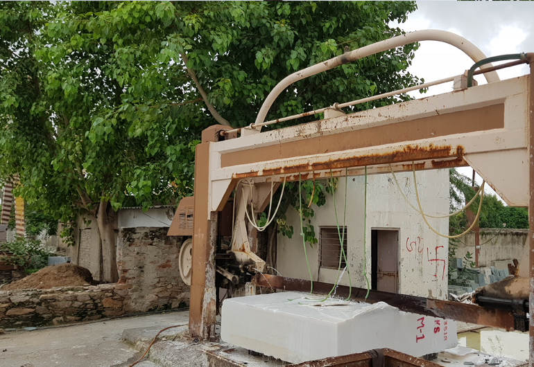 Vinay Marbles - Edge Cutting